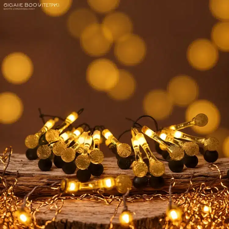 3 Meter 14 Water Drop LED String Light for Home Decoration - Waterproof & Flexible Copper Wired Fairy Light for Bedroom, Room, Balcony Decoration